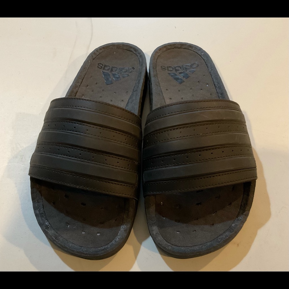 Adidas Adilette Boost Slides. W9/M8. NEVER WORN
